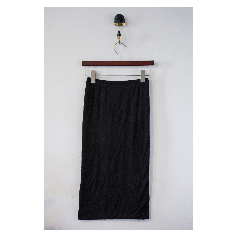 Topshop Tube Midi Skirt